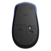 Miš LOGITECH M190 brezžični, modri (910-005907)