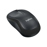 Miška LOGITECH M220 Silent, brezžična, črna (910-004878)