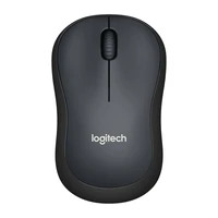 Miška LOGITECH M220 Silent, brezžična, črna (910-004878)