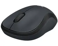Miška LOGITECH M220 Silent, brezžična, črna (910-004878)