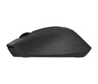 Miška LOGITECH M330 Silent Plus, brezžična, črna (910-004909)