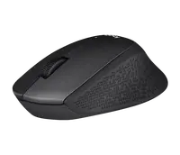 Miška LOGITECH M330 Silent Plus, brezžična, črna (910-004909)