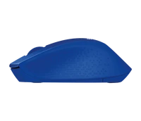 Miška LOGITECH M330 Silent Plus, brezžična, modra (910-004910)