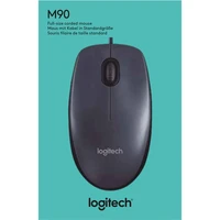 Miš LOGITECH M90, žični, črni (910-001793)