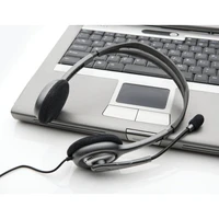 Slušalke za PC LOGITECH H111, stereo, 3.5mm, sive (981-000593)