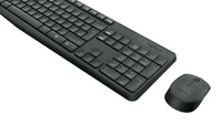 Tipkovnica + miš LOGITECH MK235, brezžično, črno (920-008031)