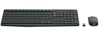 Tipkovnica + miš LOGITECH MK235, brezžično, črno (920-008031)