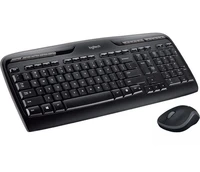 Tipkovnica + miš LOGITECH MK330, brezžični, črn (920-003997)