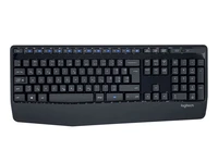 Tipkovnica + miš LOGITECH MK345, brezžični, črni (920-006489)