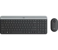 Tipkovnica + miš LOGITECH MK470, brezžični, črn (920-009264)