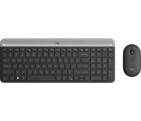 Tipkovnica + miš LOGITECH MK470, brezžični, črn (920-009264)