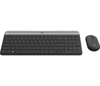 Tipkovnica + miš LOGITECH MK470, brezžični, črn (920-009264)