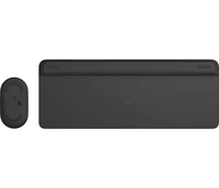 Tipkovnica + miš LOGITECH MK470, brezžični, črn (920-009264)