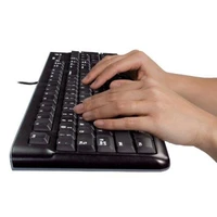 Tipkovnica LOGITECH K120 OEM, žične, črna (920-002642)