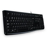 Tipkovnica LOGITECH K120 OEM, žične, črna (920-002642)