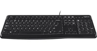 Tipkovnica LOGITECH K120 OEM, žične, črna (920-002642)