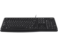 Tipkovnica LOGITECH K120, žična, črna (920-002498)