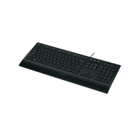 Tipkovnica LOGITECH K280, žična, črna (920-005217)