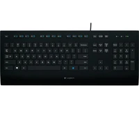 Tipkovnica LOGITECH K280, žična, črna (920-005217)