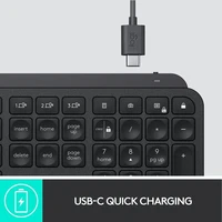 Tipkovnica LOGITECH MX Keys S, siva (920-011591)