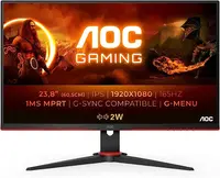 Monitor AOC 24G2SPAE, IPS 23.8", FHD, 1ms, 165Hz, VGA, HDMI, DP