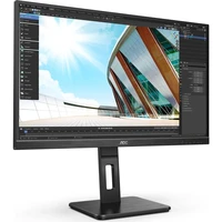 Monitor AOC Q27P2Q,  27", IPS, QHD, 75Hz, 4ms, VGA, HDMI, DP, pivot