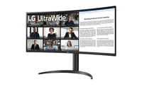 Monitor LG 34WR55QC, 34", UWQHD, 100Hz, 5ms, HDR10, HDMI, DP, ukrivljen