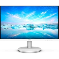 Monitor PHILIPS 241V8AW, 23.8", IPS, FHD, 75Hz, 4ms, VGA, HDMI, beli