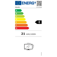 Monitor PHILIPS 273V7QJAB, 27", IPS, FHD, 60Hz, 5ms, VGA, HDMI, DP