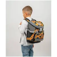 Šolska torba Belmil mini-fit Oranžna kamuflaža 405-33/AG/PC-12
