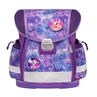 Torba šolska Belmil classy with patches Violet Universe 403-13/AG/PC-2