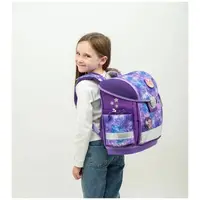 Torba šolska Belmil classy with patches Violet Universe 403-13/AG/PC-2