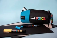 Uni Posca pernica okrogla modra