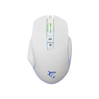 Miš WHITE SHARK GM-5009 GARETH, 6400 dpi, bel