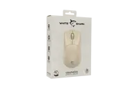 Miška WHITE SHARK GM-5014 GRAPHENE, 12400 DPI, bež