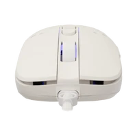 Miška WHITE SHARK GM-9004 TRISTAN-2, RGB, 12800 dpi, bel