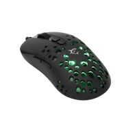 Miška WHITE SHARK GM-9004 TRISTAN-2, RGB, 12800 dpi, črna