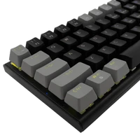 Tipkovnica WHITE SHARK GK-002111 WAKIZASHI, ZDA, RDEČA SW, črno-siva