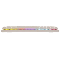 Tipkovnica WHITE SHARK GK-002221 WAKIZASHI, US, BLUE SW, bela