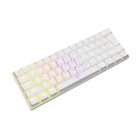 Tipkovnica WHITE SHARK GK-2022 SHINOBI, mehanska, HR, BROWN SW, bela