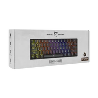 Tipkovnica WHITE SHARK GK-2022 SHINOBI, mehanska, HR, BROWN SW, črna