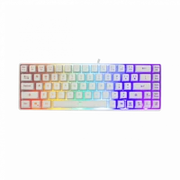 Tipkovnica WHITE SHARK GK-2201 RONIN, US, bela