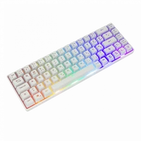 Tipkovnica WHITE SHARK GK-2201 RONIN, US, bela