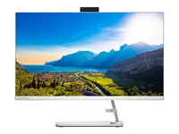 Namizno računalnik AiO LENOVO IdeaCentre AIO 3 27ALC6, 27" FHD, Ryzen 3 7330U, 8GB, 512GB SSD, DVD/RW, tipkovnica + miška, NoOS, belo