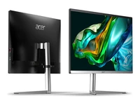 Namizni računalnik AiO ACER Aspire C24-1300, 23.8", Ryzen 5 7520U, 8GB, 1TB SSD M2, tipkovnica + miška, NoOS, črna