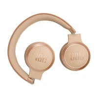 Bluetooth slušalke JBL Live 670NC, naglavne, barva peska (JBLLIVE670NCSAT)