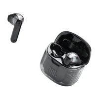Bluetooth slušalke JBL Tune Flex Ghost Edition, In-ear, črne (JBLTFLEXGBLK)