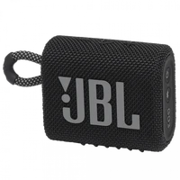 Bluetooth zvočnik JBL GO 3, črn (JBLGO3BLK)
