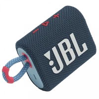 Bluetooth zvočnik JBL GO 3, roza/modra (JBLGO3BLUP)