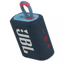 Bluetooth zvočnik JBL GO 3, roza/modra (JBLGO3BLUP)